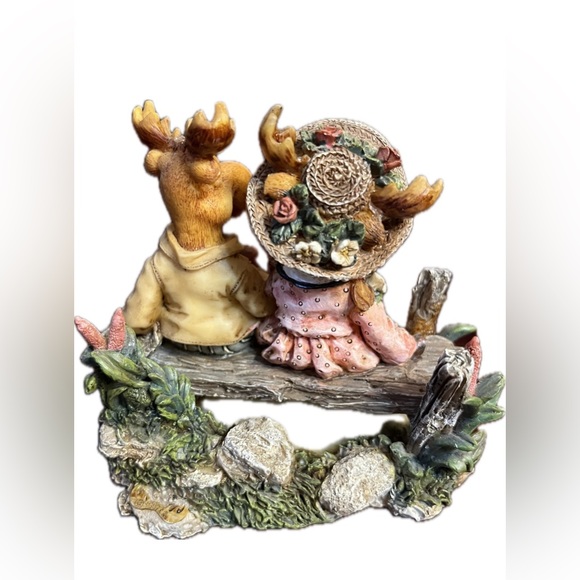 Vintage Mooseberry Farms moose characters 1996 Moose Creek Crossing 1995 - Picture 8 of 16